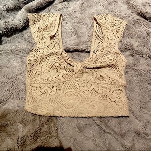 Charlotte Russe | Crochet Crop Top
